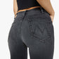 PETITES The Lil' Hustler Roller Sneak Jeans-Denim-Uniquities