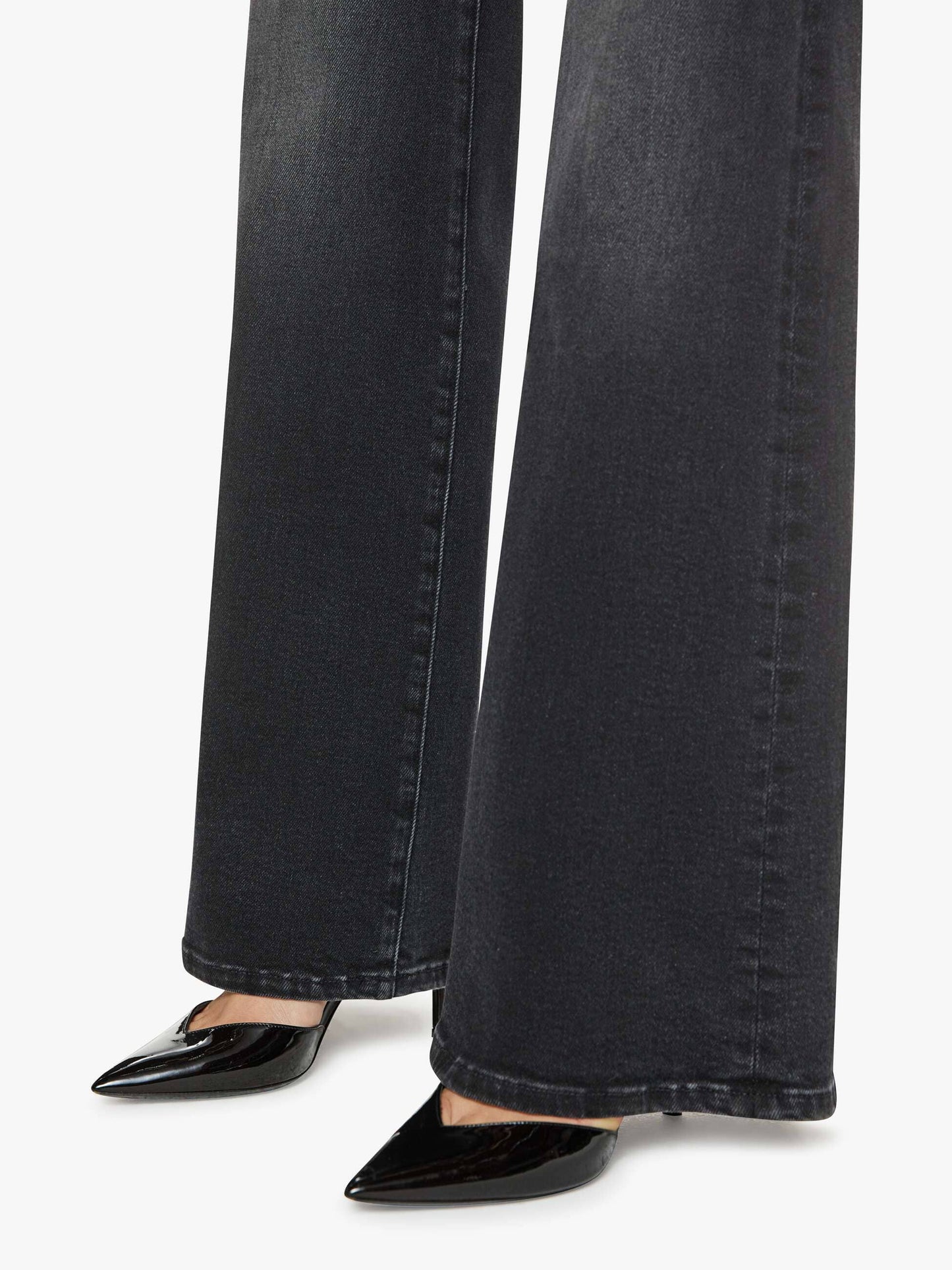 PETITES The Lil' Hustler Roller Sneak Jeans-Denim-Uniquities