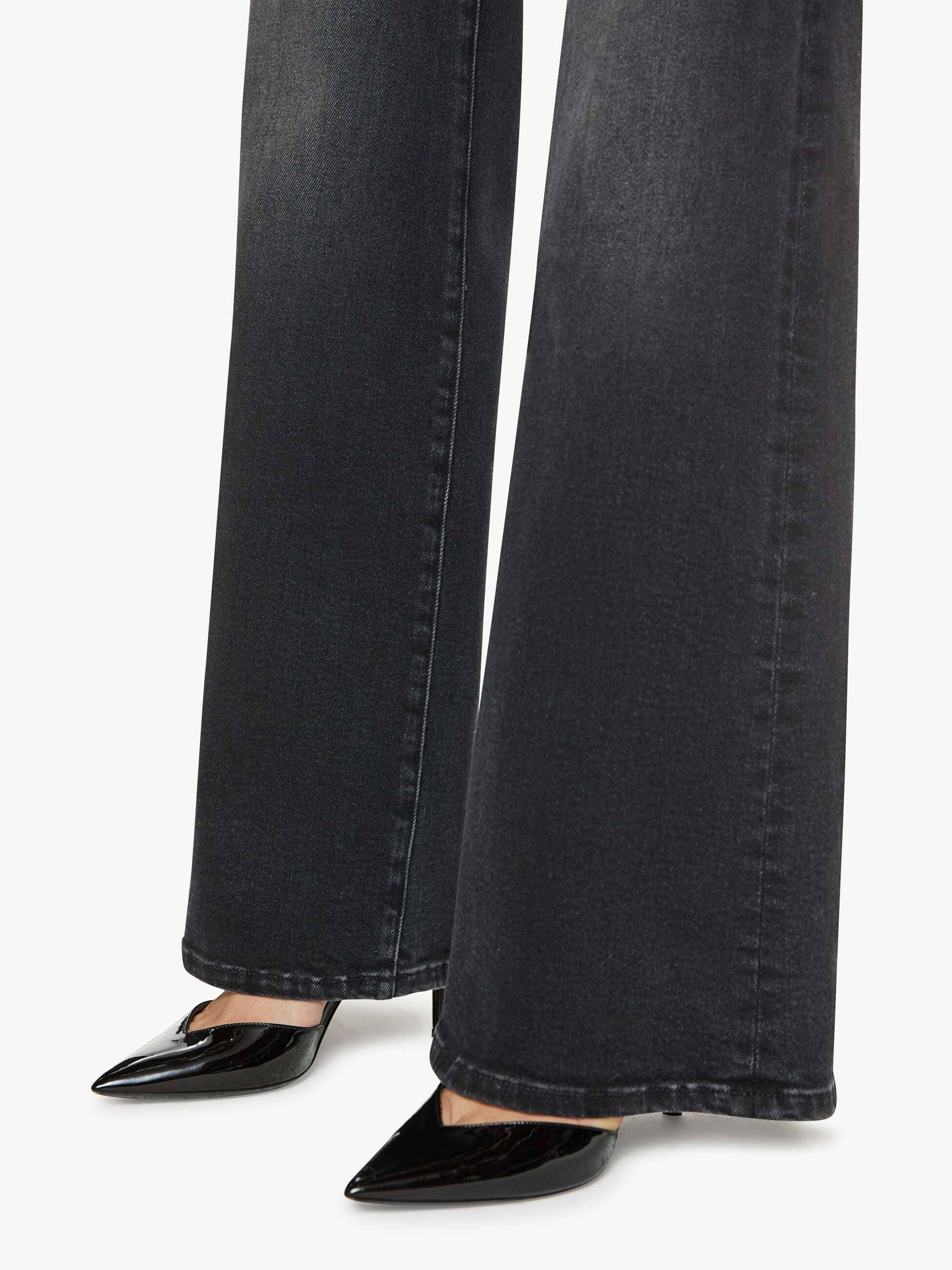 PETITES The Lil' Hustler Roller Sneak Jeans-Denim-Uniquities