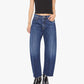 PETITES The Lil' Mid Rise Full Pipe Flood Jeans-Denim-Uniquities