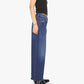 PETITES The Lil' Mid Rise Full Pipe Flood Jeans-Denim-Uniquities