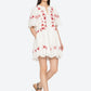 Catharina 3/4 Sleeve Mini Dress-Dresses-Uniquities