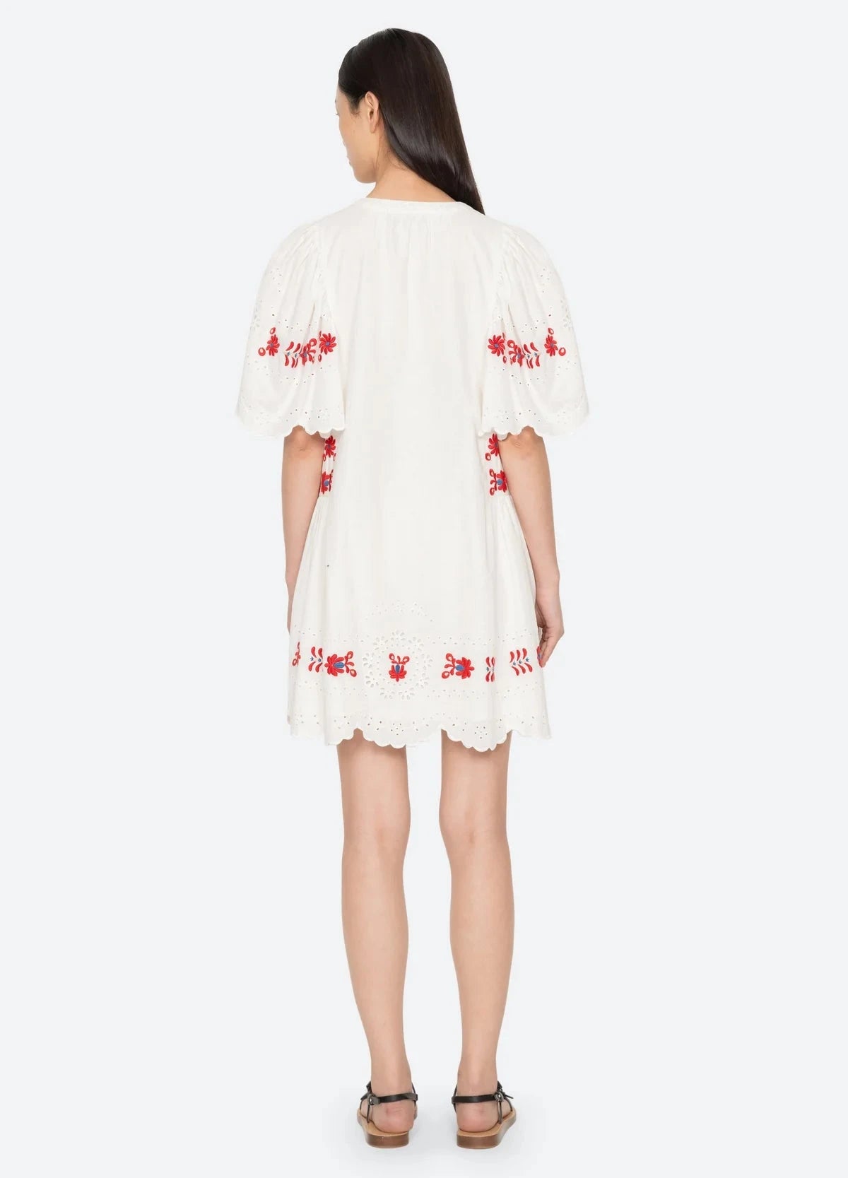 Catharina 3/4 Sleeve Mini Dress-Dresses-Uniquities