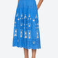Catharina Embroidered Midi Skirt-Bottoms-Uniquities