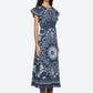Emelina Print Midi Dress-Dresses-Uniquities