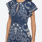 Emelina Print Midi Dress-Dresses-Uniquities