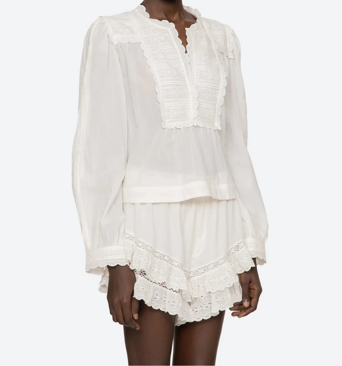 Eliza Long Sleeve Top-Tops/Blouses-Uniquities