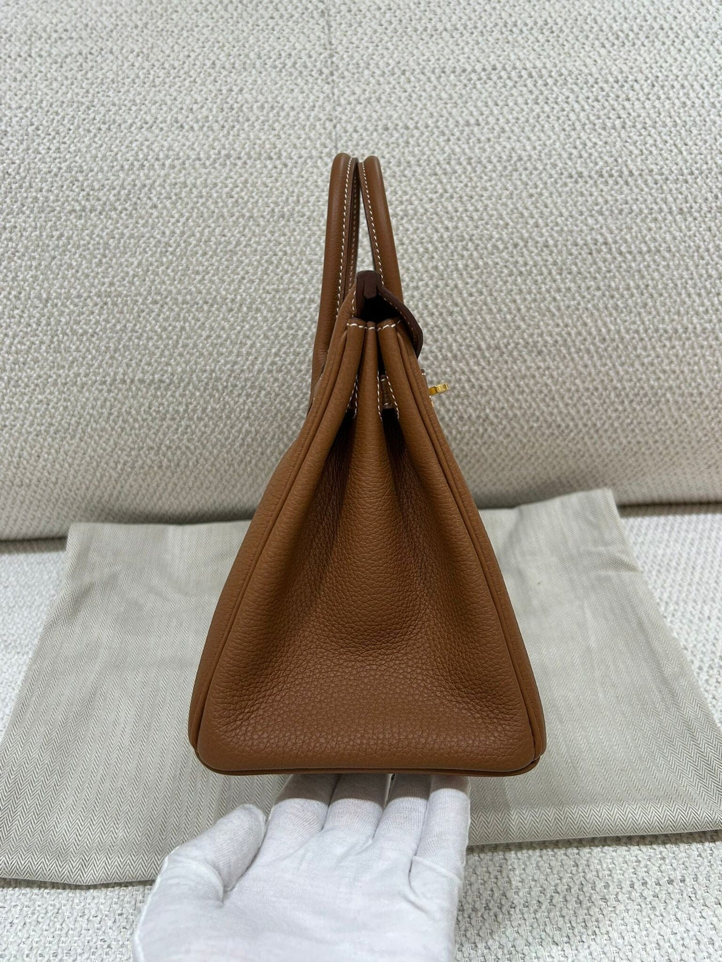 2025 Hermes Togo Birkin 25-Accessories-Uniquities