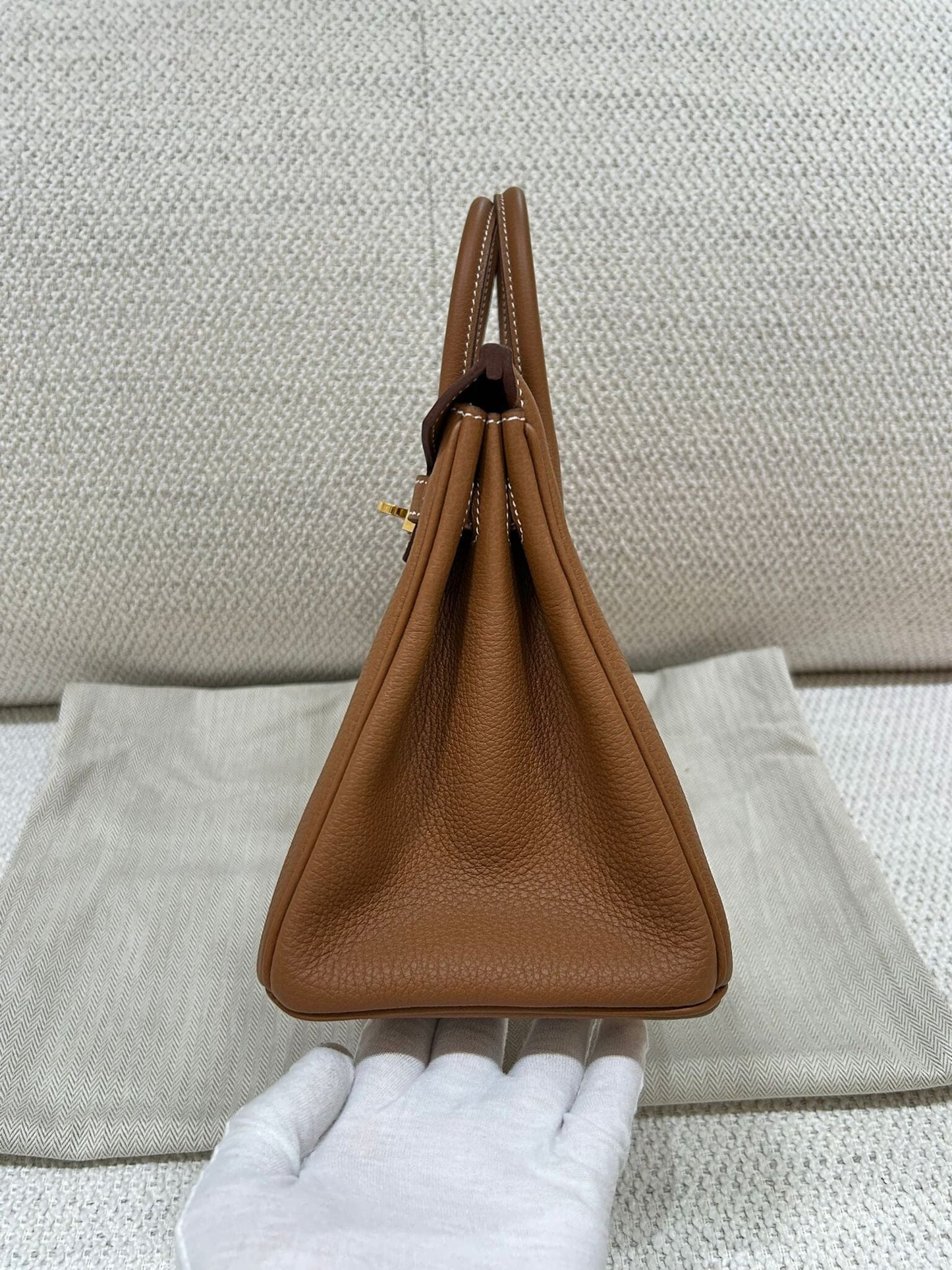 2025 Hermes Togo Birkin 25-Accessories-Uniquities