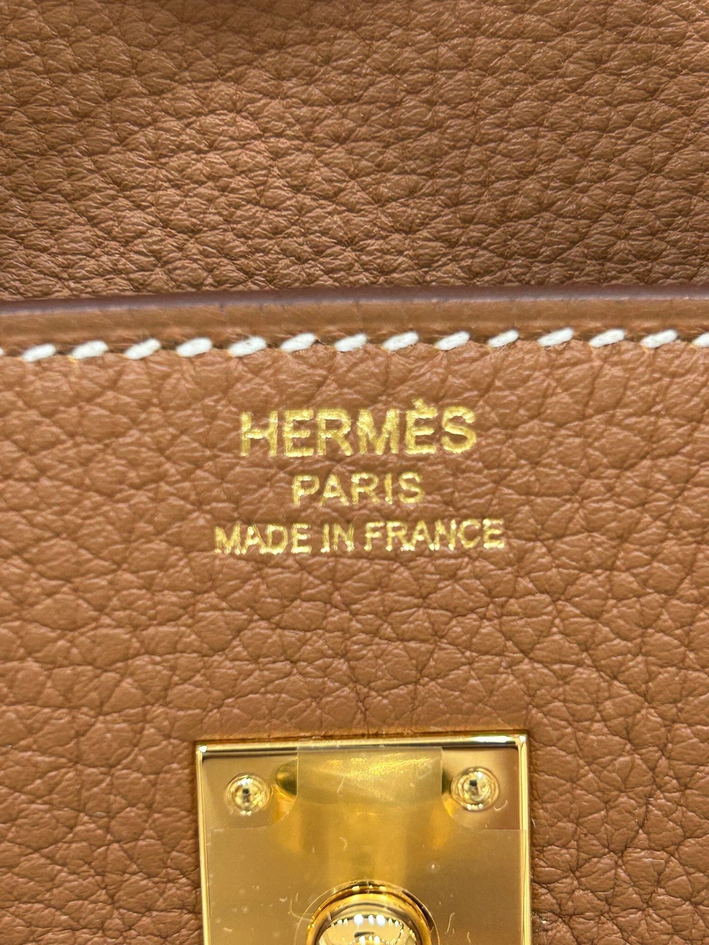2025 Hermes Togo Birkin 25-Accessories-Uniquities