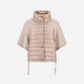 Quilted Jacket with Cap Sleeves-Jackets-Uniquities