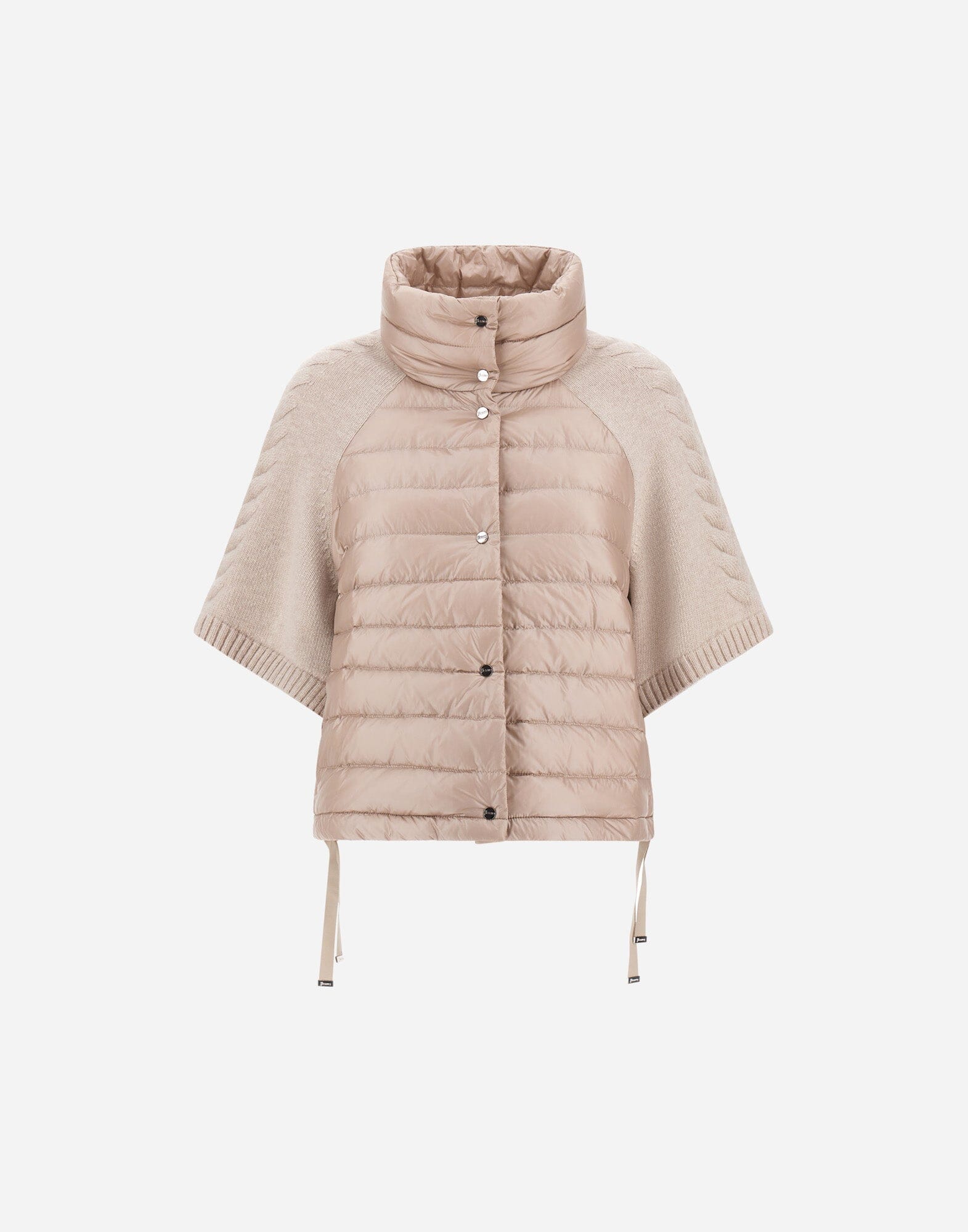 Quilted Jacket with Cap Sleeves-Jackets-Uniquities
