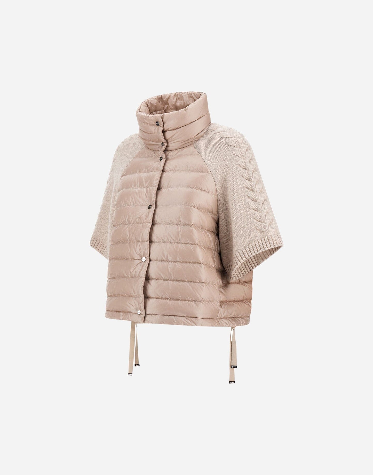 Quilted Jacket with Cap Sleeves-Jackets-Uniquities