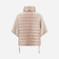 Quilted Jacket with Cap Sleeves-Jackets-Uniquities
