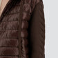Quilted Hoodie with Braided Sleeve-Jackets-Uniquities