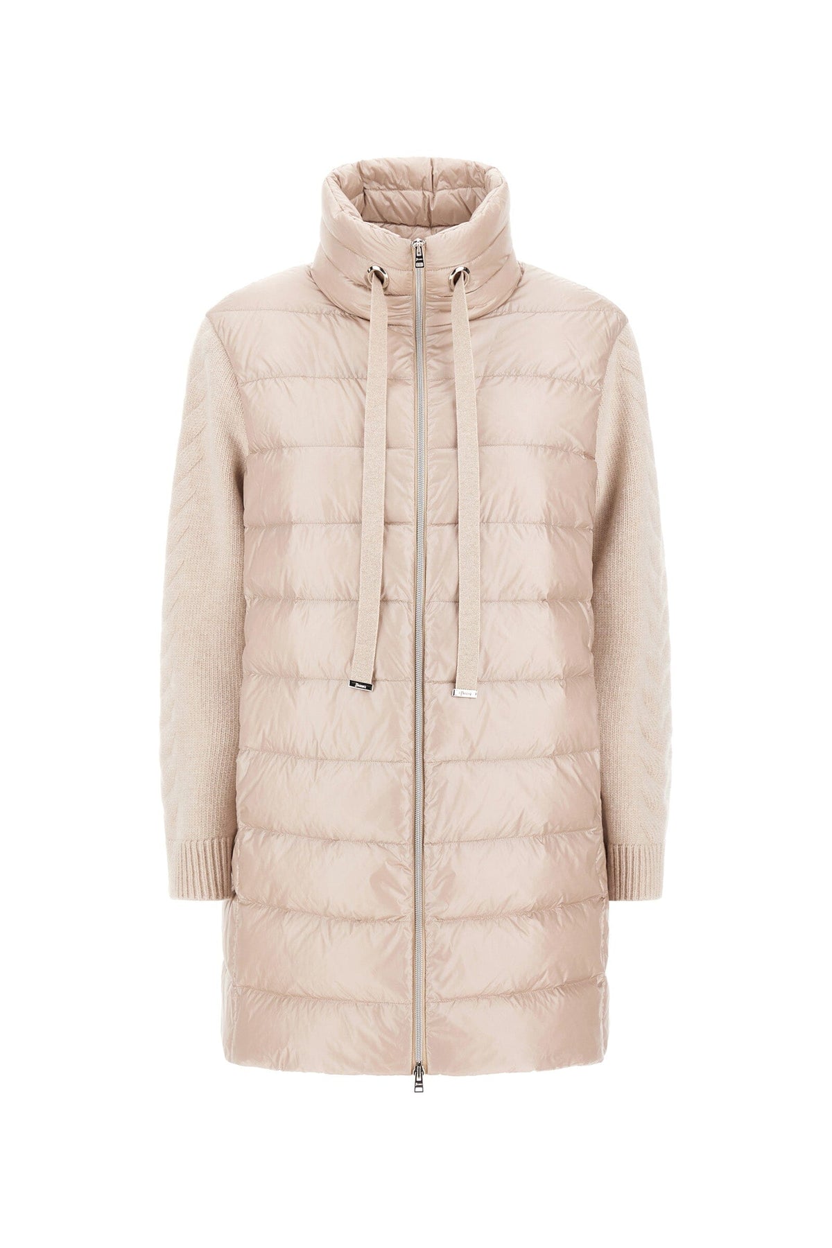 Shiny A-shape Jacket with Braided Sleeves-Jackets-Uniquities