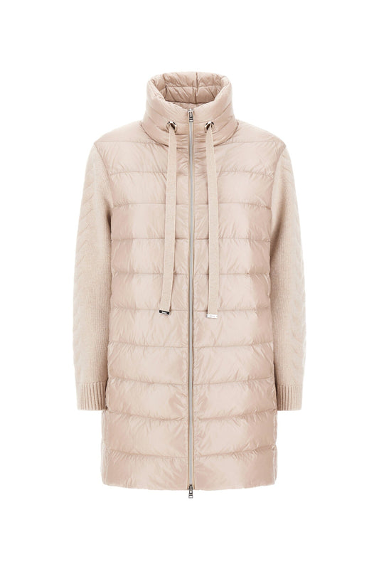 Shiny A-shape Jacket with Braided Sleeves-Jackets-Uniquities
