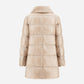Midthigh Coat Faux Fur Trim-Jackets-Uniquities
