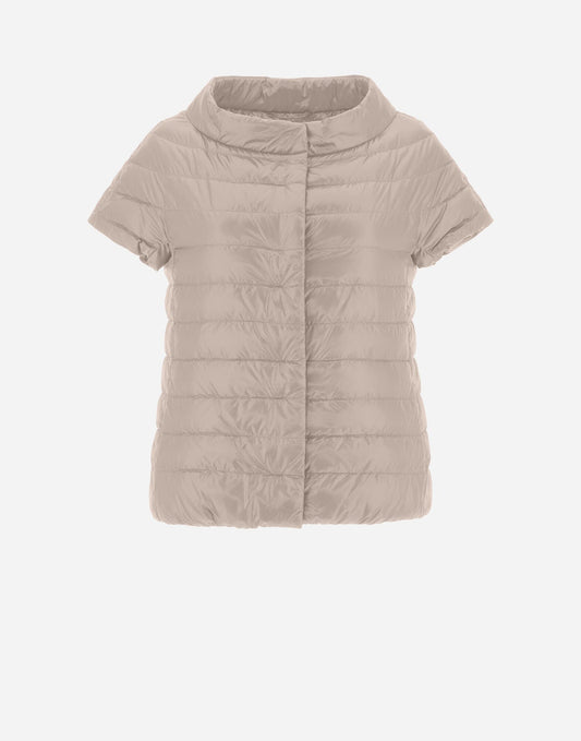 Emilia Cap Sleeve Puffer-Jackets-Uniquities