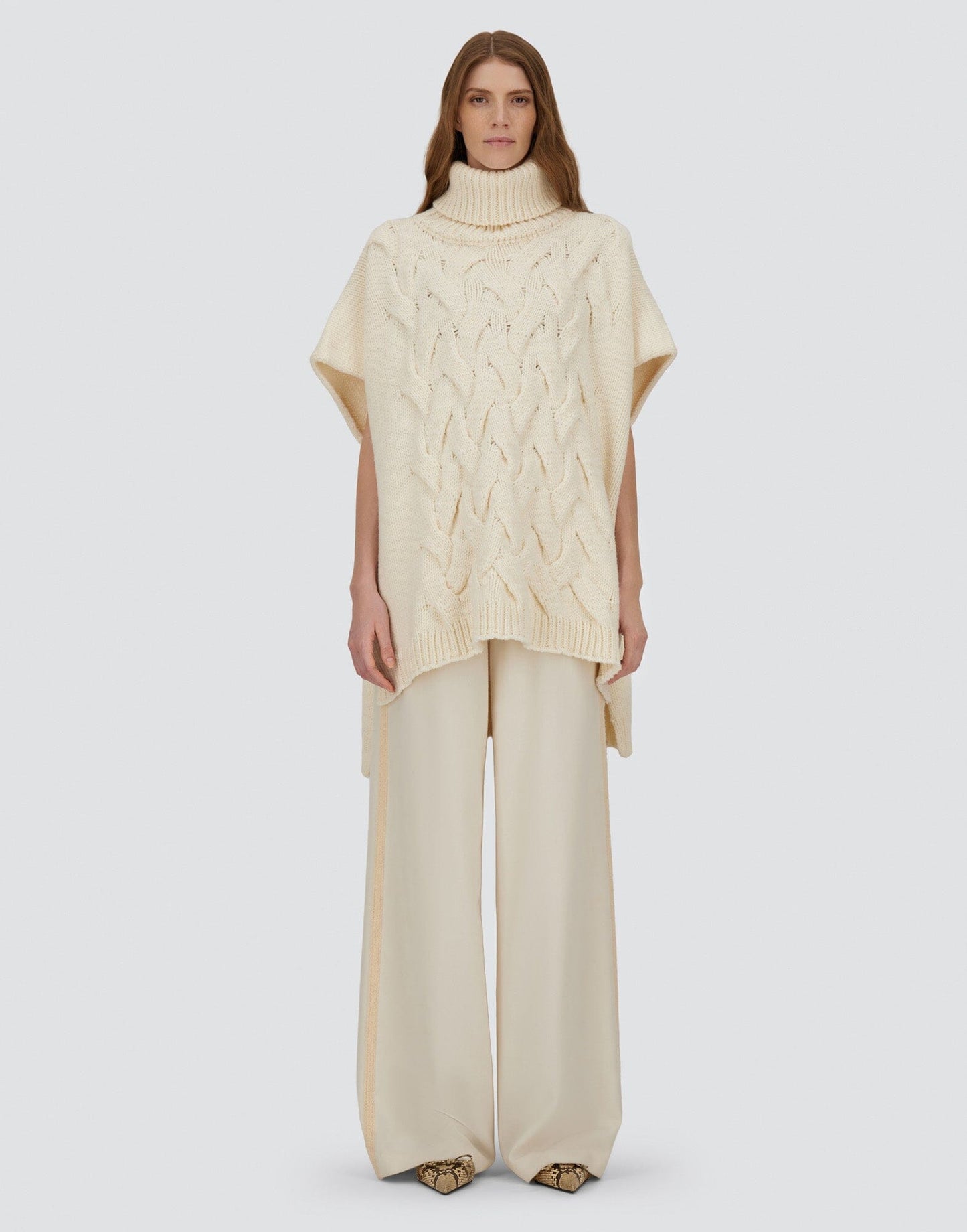 Melange Cashmere-feel Pant-Lounge-Uniquities