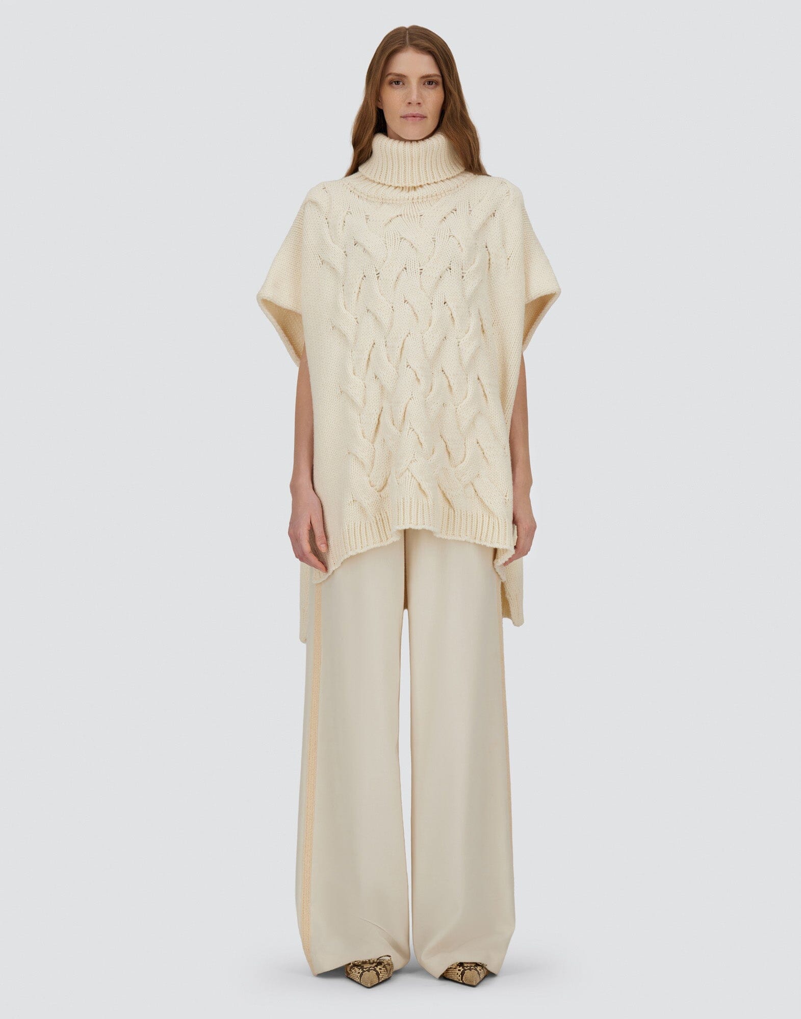 Melange Cashmere-feel Pant-Lounge-Uniquities