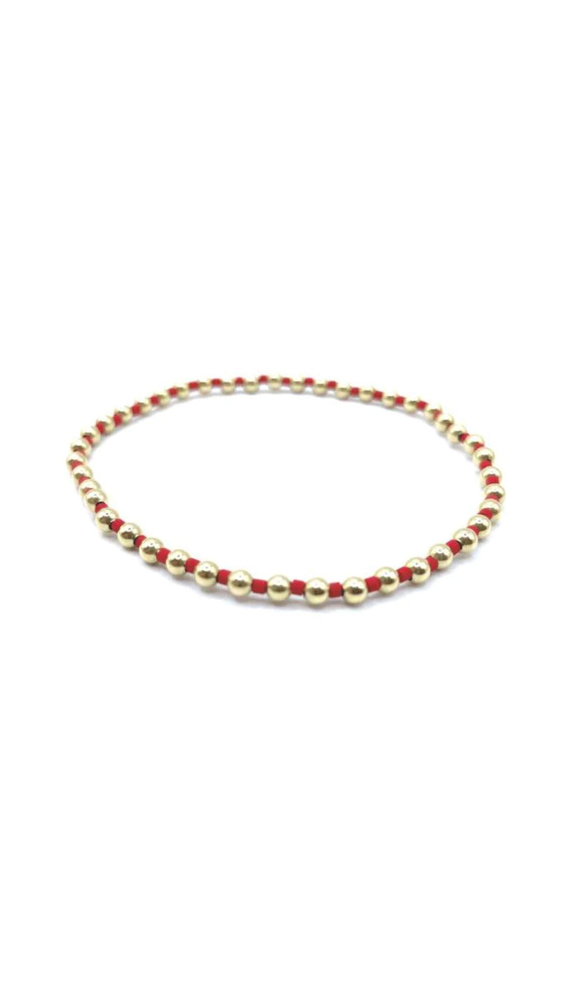 Newport Color Crush Bracelet Red-Jewelry-Uniquities