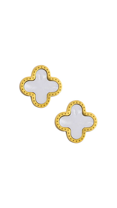 Clover Earrings-Jewelry-Uniquities