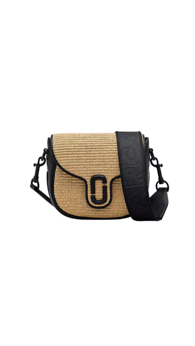 The Small Raffia Saddle Bag-Accessories-Uniquities