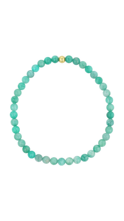 Carter Gemstone Bracelet Blue Amazonite-Jewelry-Uniquities