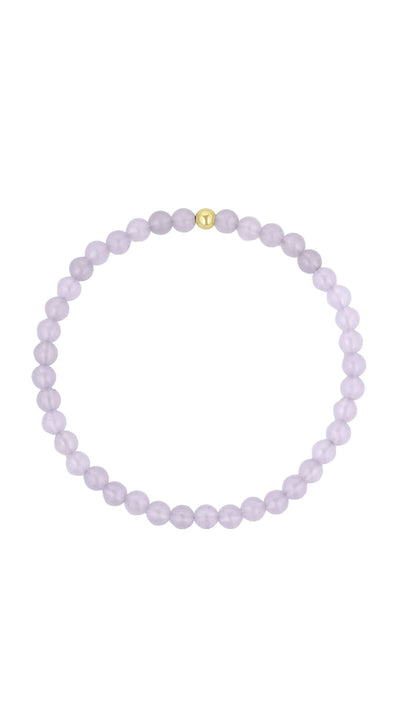 Carter Gemstone Bracelet Lavender Jade-Jewelry-Uniquities