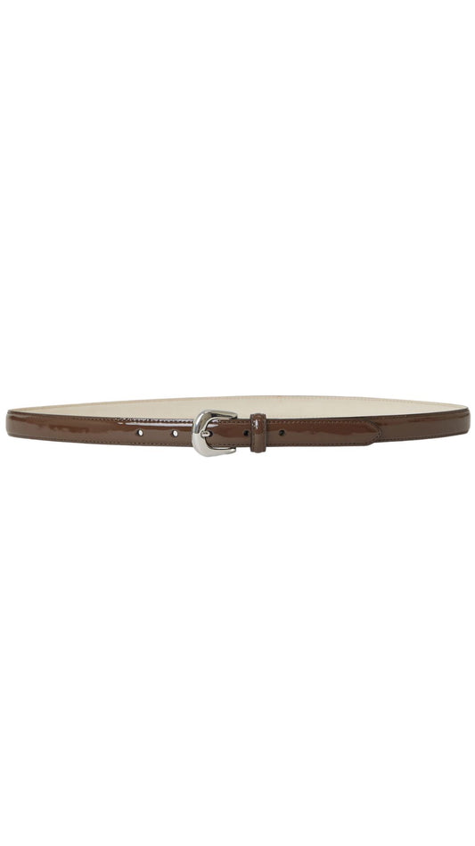 Kennedy Mini Patent Belt-Accessories-Uniquities