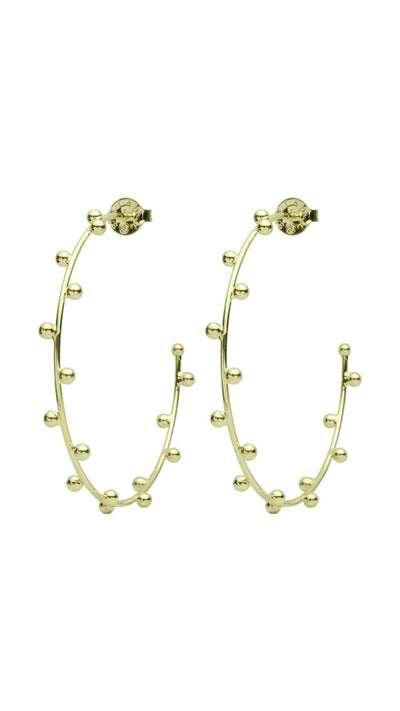 Thin Merry Go Round Hoops-Jewelry-Uniquities