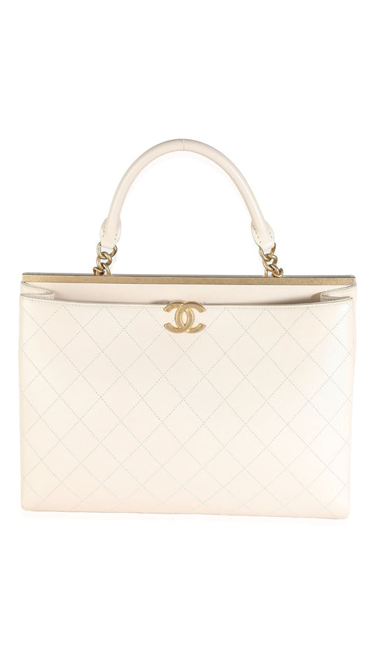 Chanel Quilted Calfskin Tote-Accessories-Uniquities