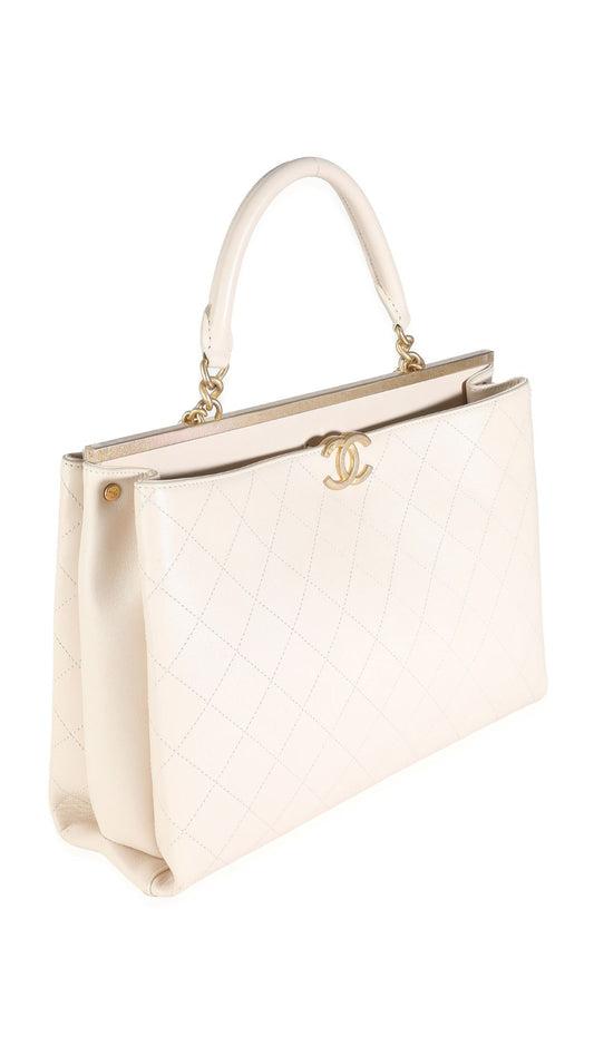 Chanel Quilted Calfskin Tote-Accessories-Uniquities