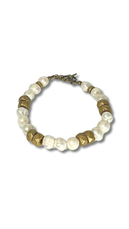 Narrow Pearl Bracelet-Jewelry-Uniquities