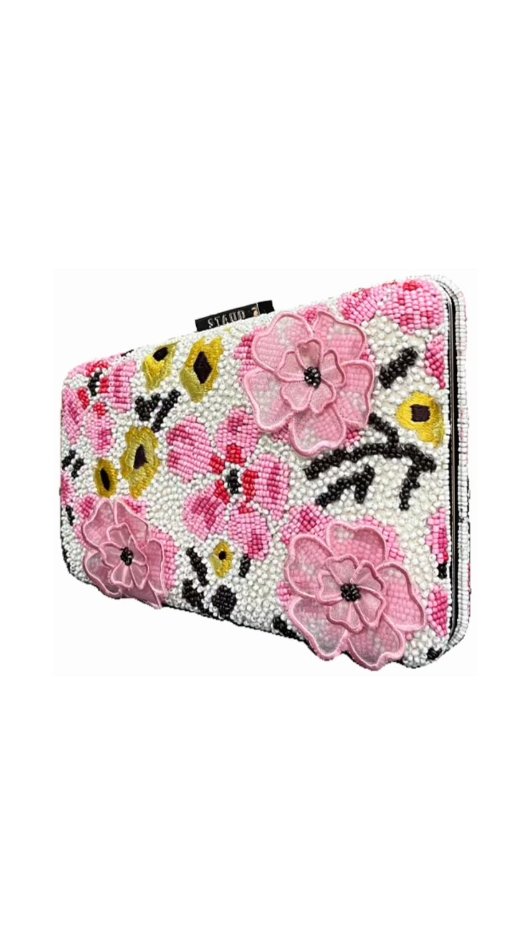Carmella Beaded Clutch-Accessories-Uniquities