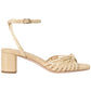 Riya Braided Mid Heel Sandal-Shoes-Uniquities