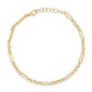 14k Paperclip Rolo Bracelet-Jewelry-Uniquities