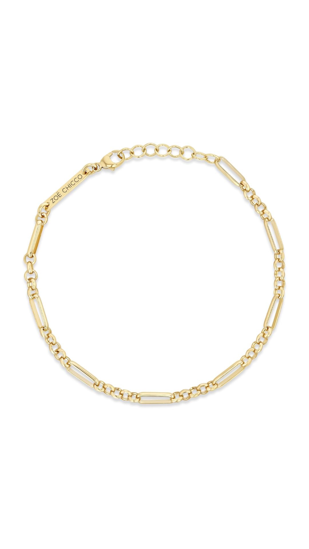 14k Paperclip Rolo Bracelet-Jewelry-Uniquities