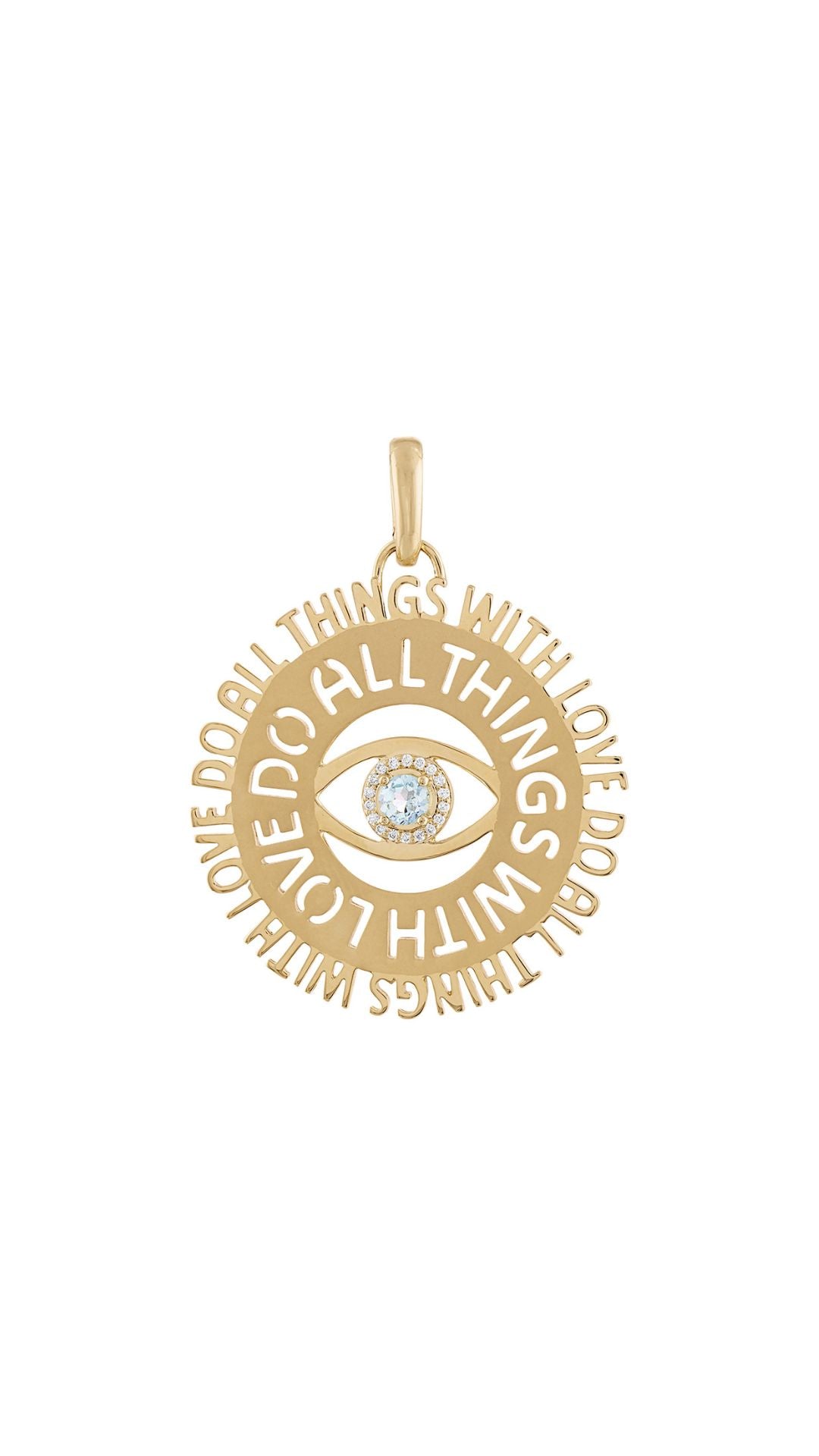 Do All Things With Love Pendant-Jewelry-Uniquities