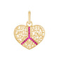 Peace & Love Pendant-Jewelry-Uniquities