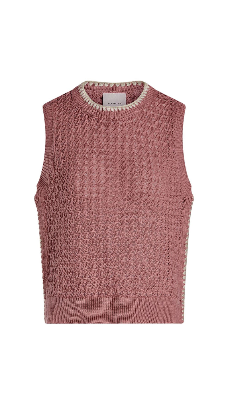 Delaney Knit Vest-Sweaters-Uniquities