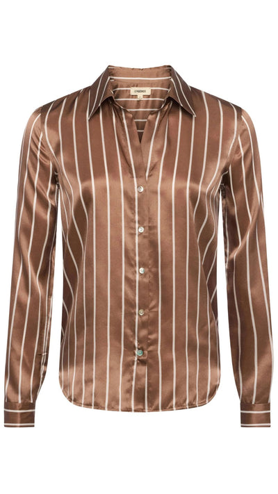 Tyler Long Sleeve Blouse-Tops/Blouses-Uniquities
