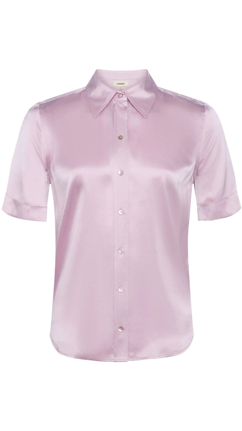 Ellah Short Sleeve Blouse-Tops/Blouses-Uniquities