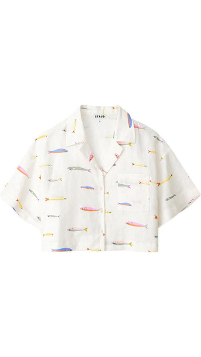 Daya Linen Top-Tops/Blouses-Uniquities