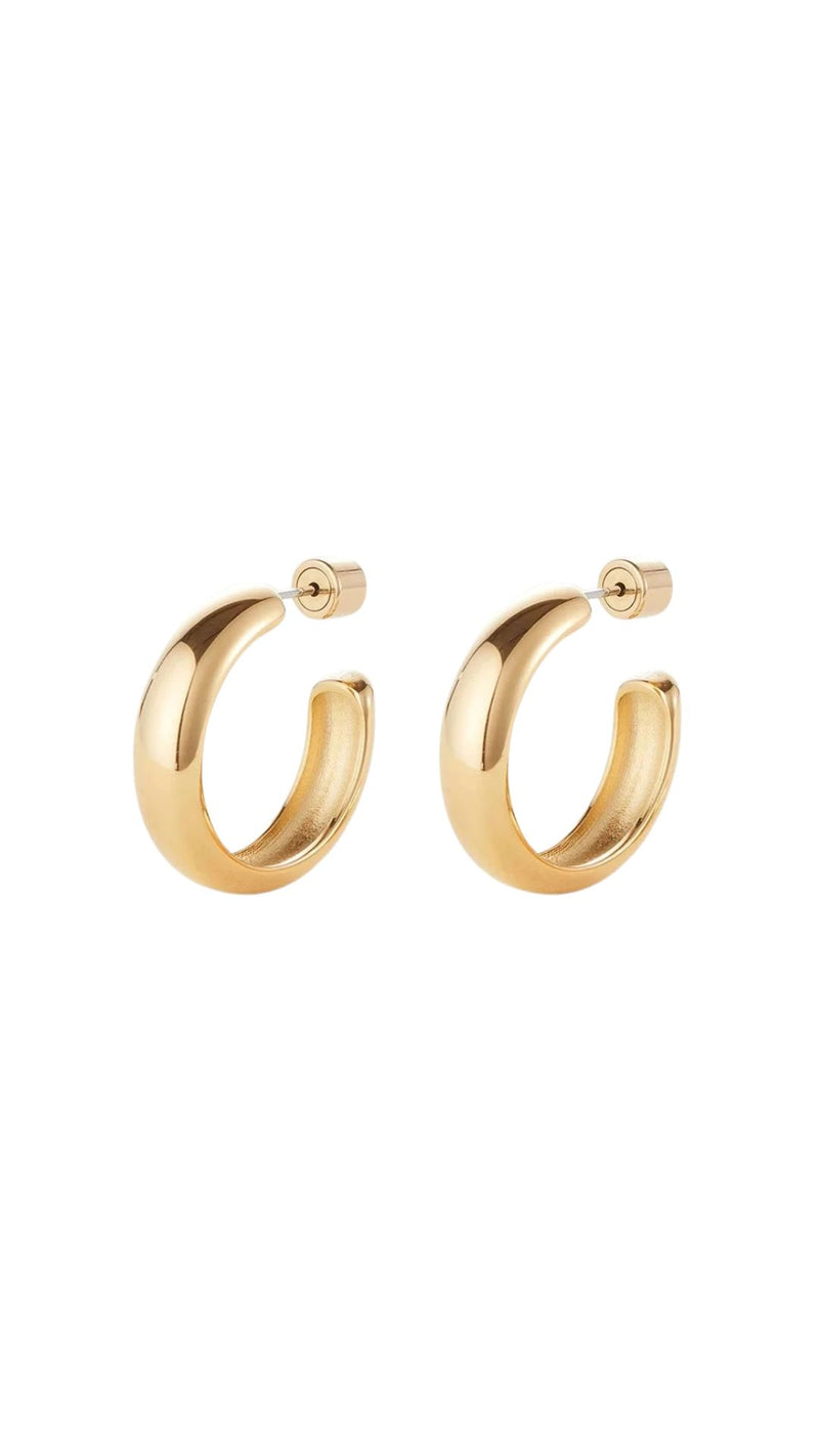 Staple Hoops Medium-Jewelry-Uniquities