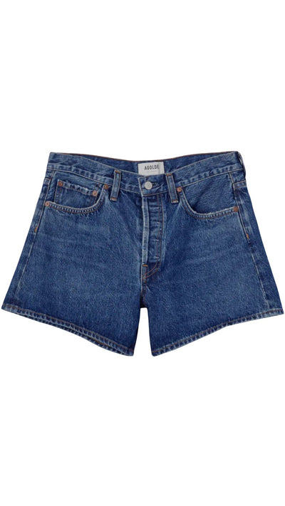 Parker Long Short in Enamour-Denim-Uniquities
