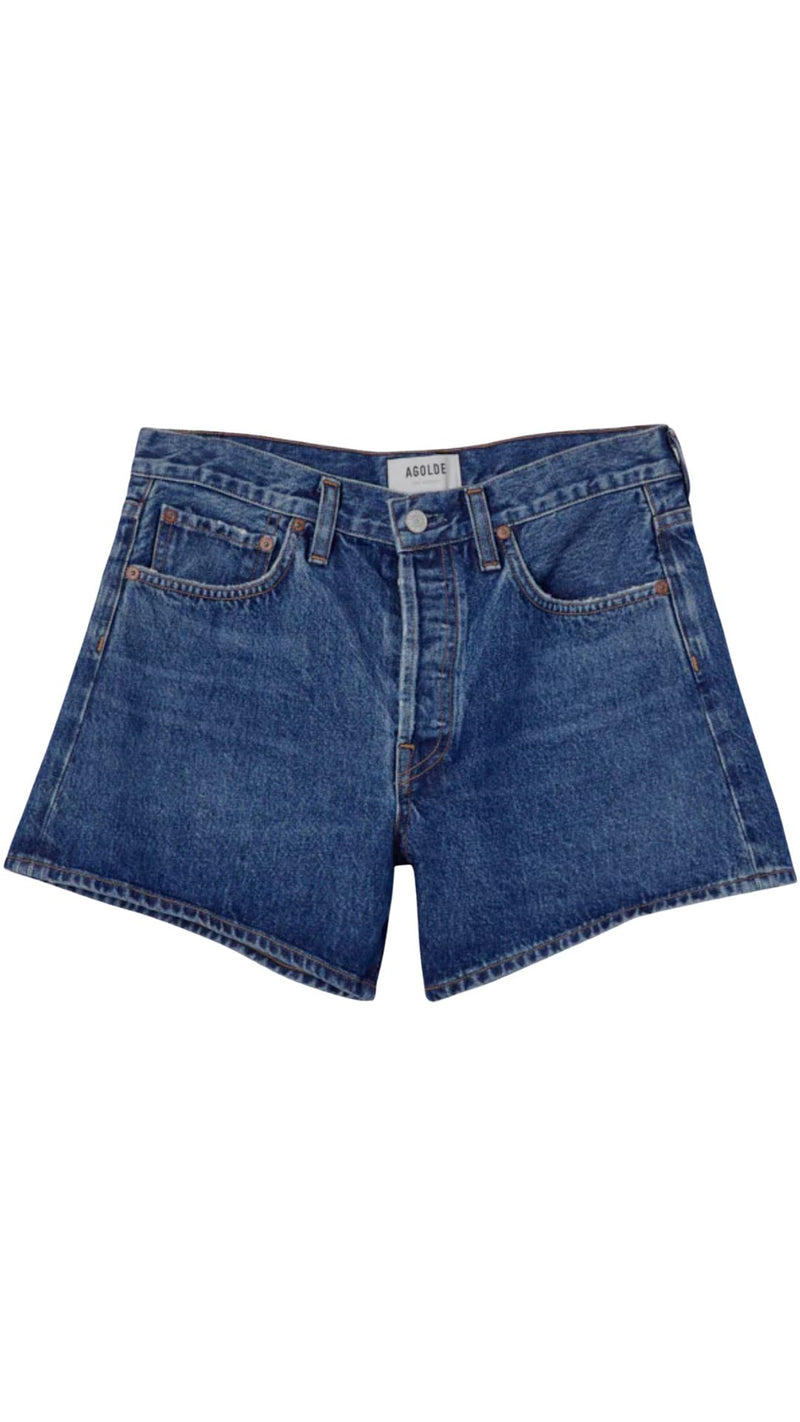 Parker Long Short in Enamour-Denim-Uniquities