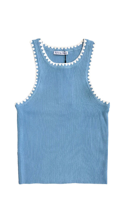 Milly Stitch Tank-Tops/Blouses-Uniquities