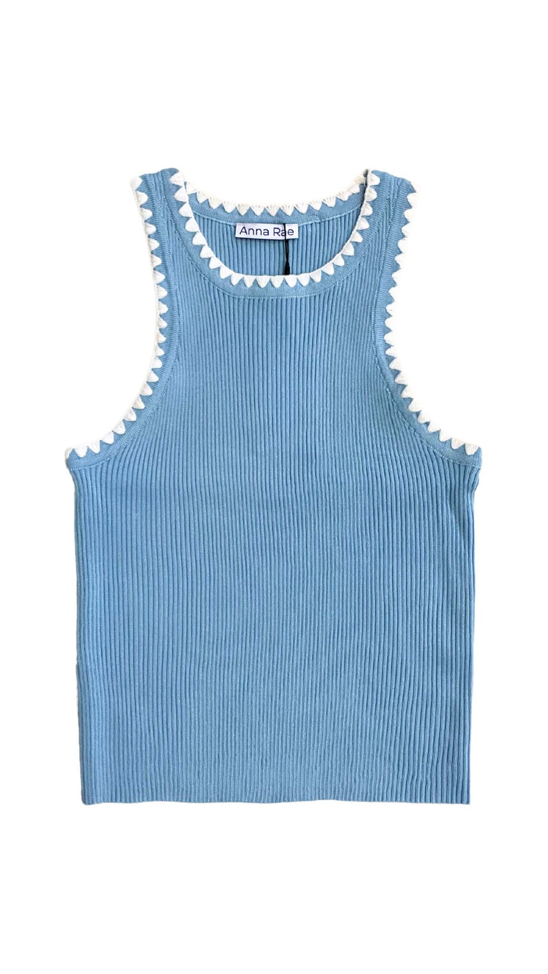 Milly Stitch Tank-Tops/Blouses-Uniquities